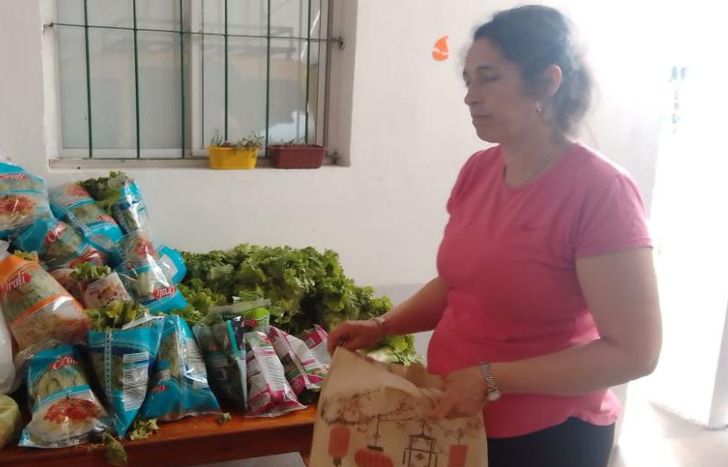 Las donaciones son fundamentales para que el merendero siga funcionando.