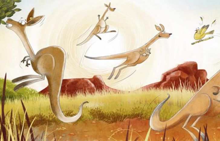 La ilustración estuvo a cargo de Susan Batori.