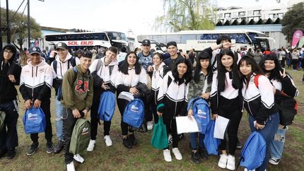 El año pasado viajaron 120 mil jóvenes de 3.891 escuelas.