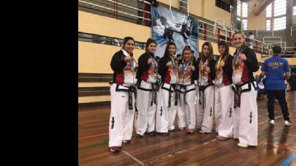Brilla el taekwondo del Defensores