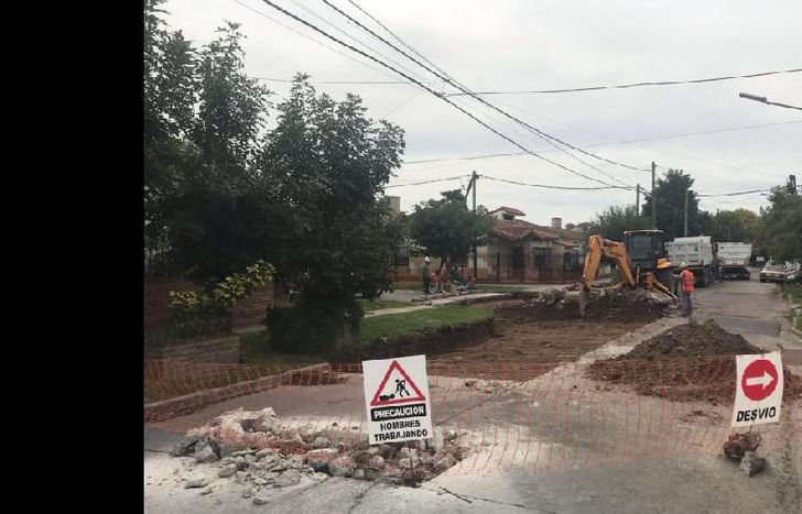 se planificaron obras en calles muy dañadas.