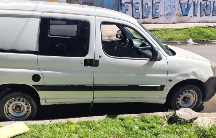 La camioneta del sospechoso.