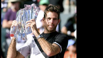 del potro grito campeon en indian wells y festejo su primer masters 1000