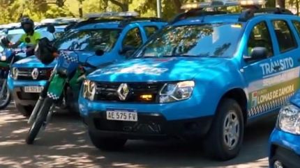 Nuevos vehículos para Tránsito en Lomas.