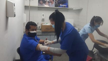 El personal médico, clave para la cura del Covid.