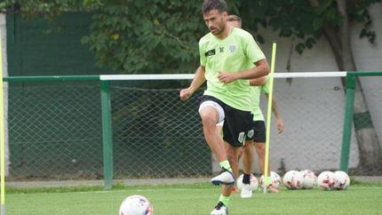Cvitanich ya entrena con sus nuevos compañeros.