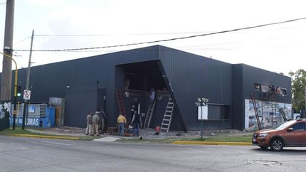 lomas: asi avanza la obra en el centro de veteranos de malvinas