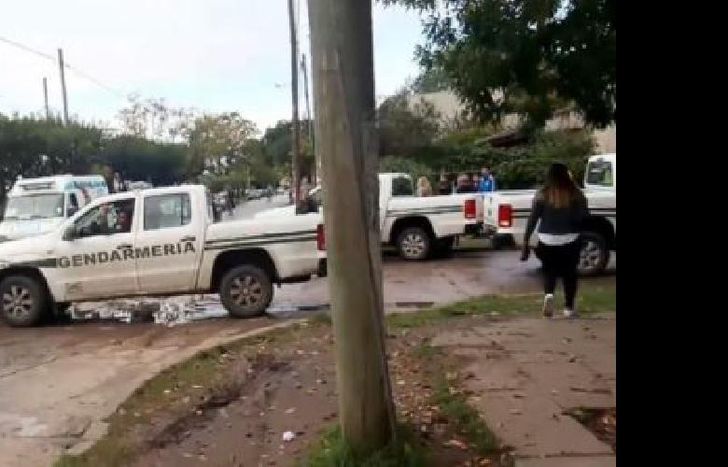 La gendarmería realizó la detención.