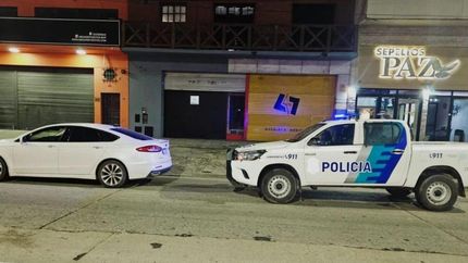 El auto fue interceptado durante un control de tránsito.