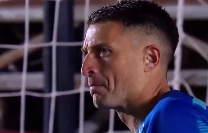 La bronca de Nahuel Losada por la eliminación de Lanús en la Copa Argentina.