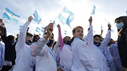 Un día inolvidable para todos los presentes que colmaron el Parque de Lomas. Un día inolvidable para todos los presentes que colmaron el Parque de Lomas.