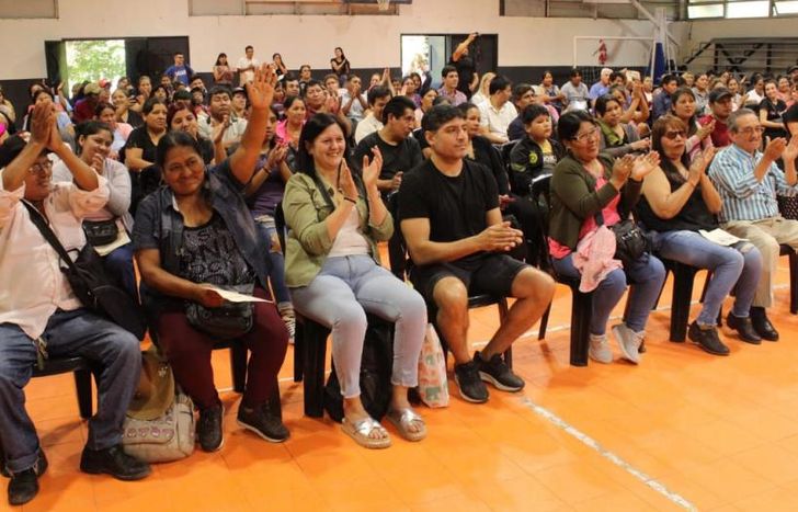 El emotivo encuentro se realizó en el Parque de Lomas.