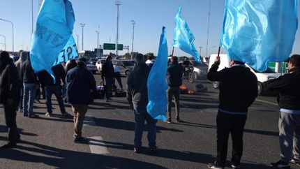 Esta mañana cortaron la mano rumbo a la Ciudad de Buenos Aires.