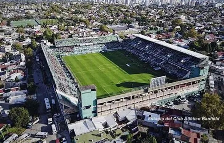 Banfield ocupará la Tribuna Mouriño, entre otros sectores.