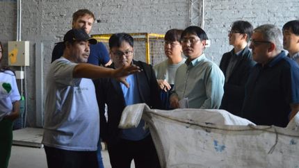 En la planta procesan más de 65 mil kilos de residuos por mes.