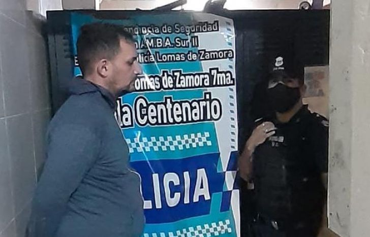 El detenido.
