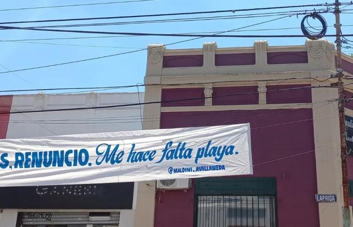 Se reveló a qué hace alusión dicho cartel.