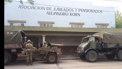 las fuerzas armadas llegaron a san vicente