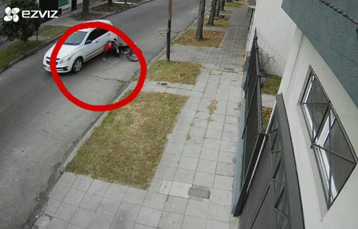 Imágenes del hecho.