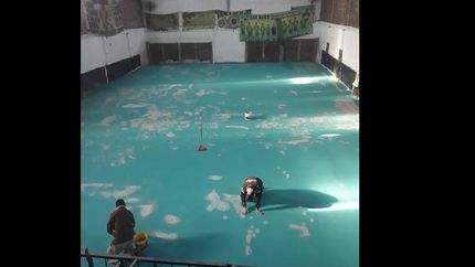 El club se encontraba en medio de obras de infraestructura.