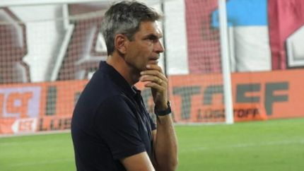 Mauricio Pellegrino, satisfecho con Lanús.