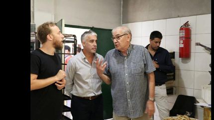 giordano y otermín concurrieron a la asociación.