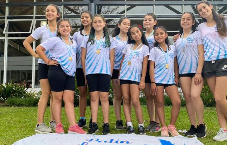 Las chicas lomenses se preparan para el Nacional.