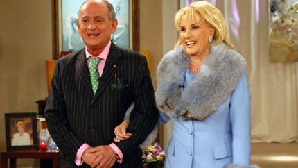 Chiche Gelblung y MIrtha Legrand, distanciados.&nbsp;