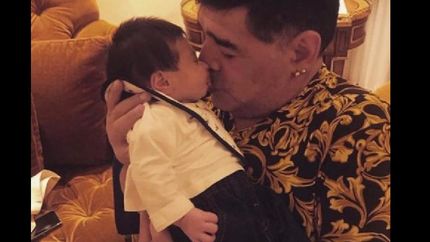 maradona y dieguito matias se conocieron en napoles