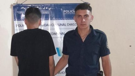 El joven fue detenido por la Policía de Chascomús.