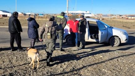 El momento de la detención.