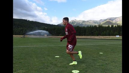 tras su cuadro de arritmia, quinteros inicio la pretemporada