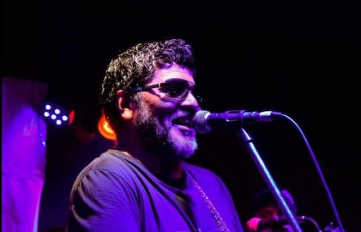 Fabián, músico del Barrio San José.