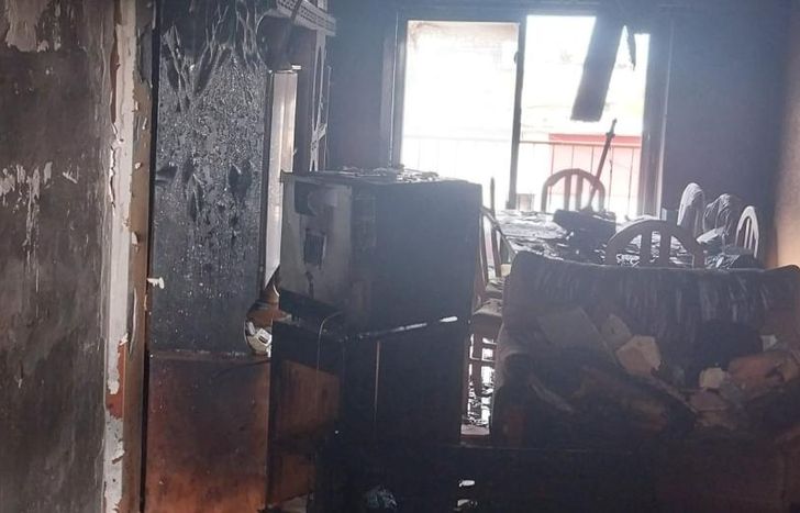 El lugar quedó destruido.