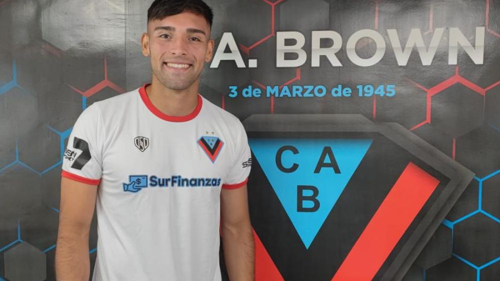 Maximiliano Heredia se sumó a Brown de Adrogué.