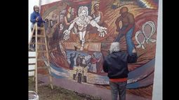 Edgardo García “Nieto” y su aporte histórico al muralismo en Lomas