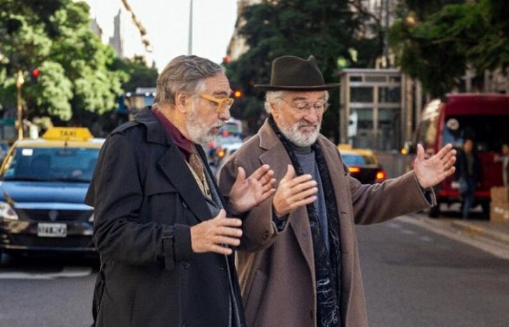 Brandoni y De Niro, en escena.