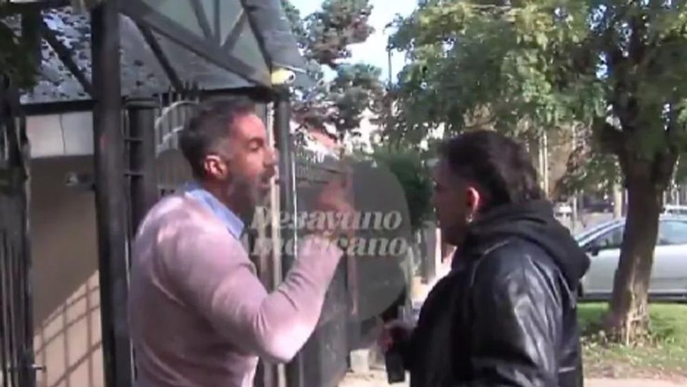 Leopoldo Luque agredió a un periodista.