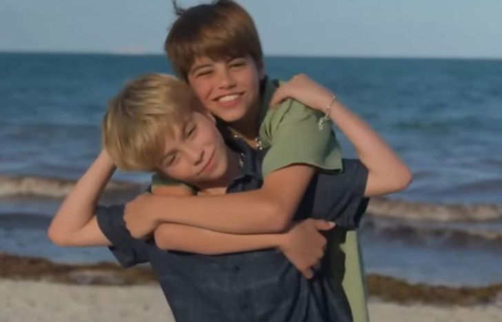 Milan y Sasha, los hijos de Shakira y Gerard Piqué.