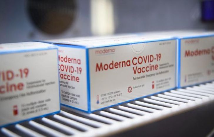 Salieron 82 mil turnos de segundas dosis de Moderna.