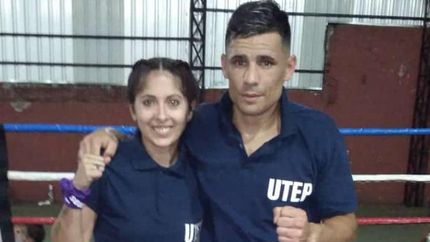 Camila y Ricardo, con la satisfacción del deber cumplido.
