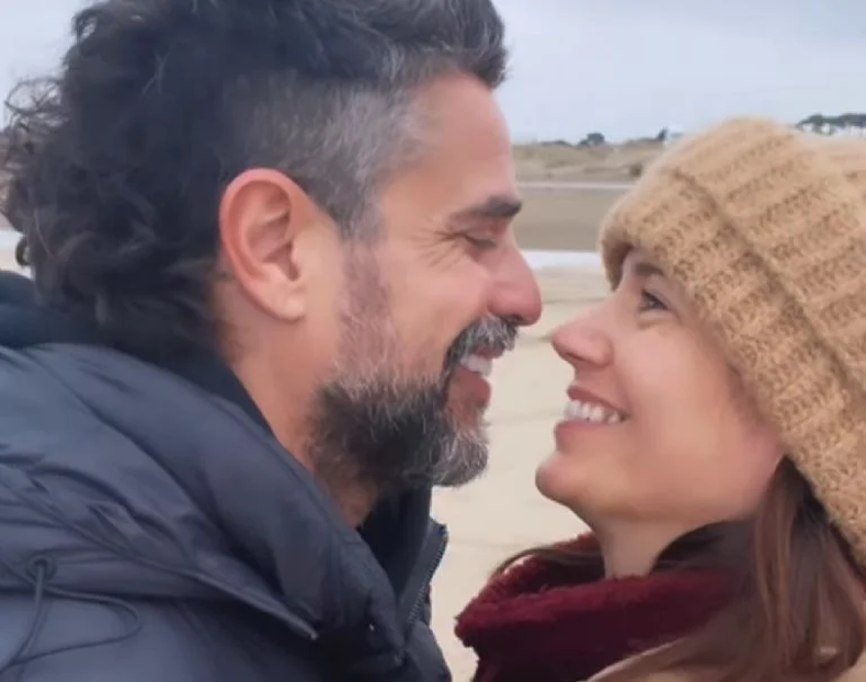Griselda Siciliani y Luciano Castro. 