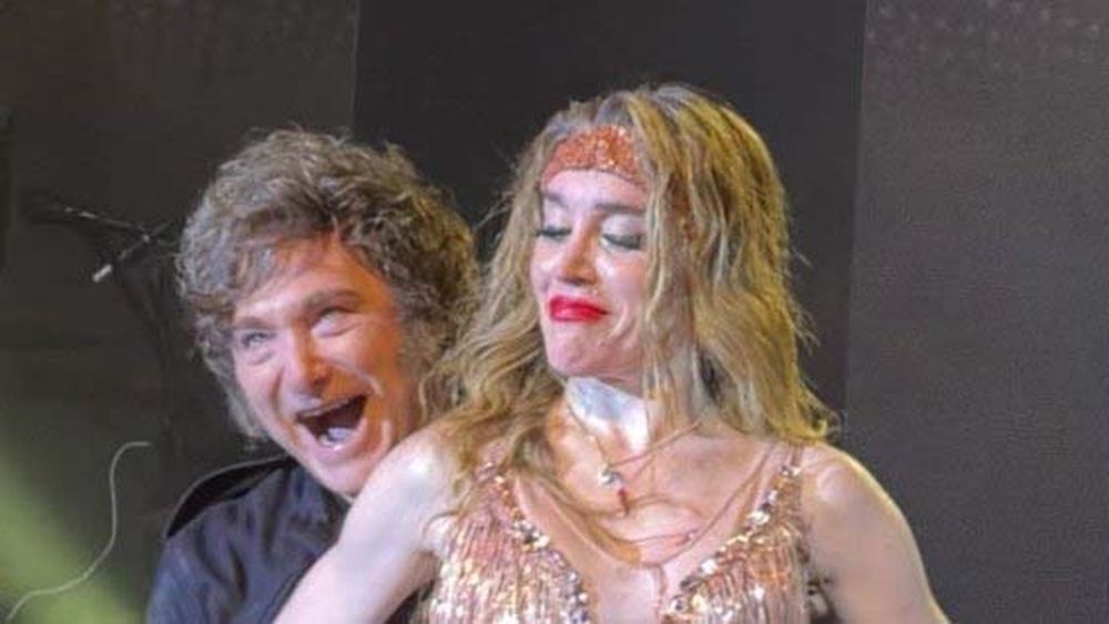 Javier Milei y Fátima Florez. Javier Milei y Fátima Florez.