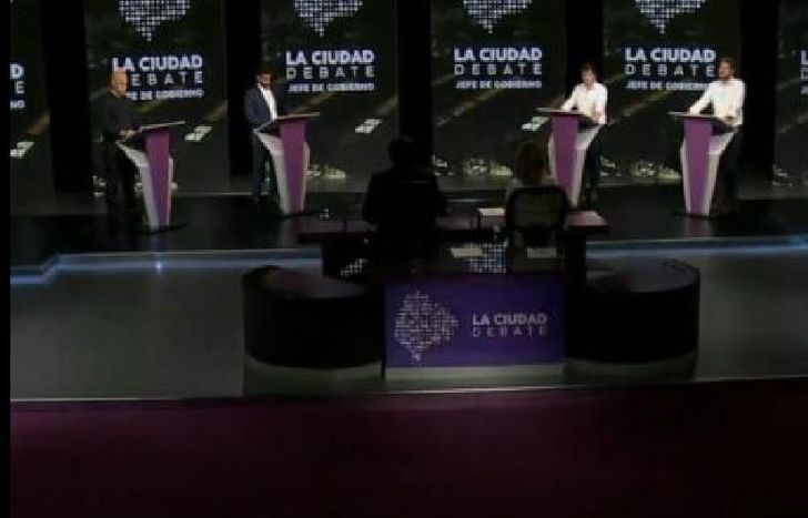 se vio por televisión.