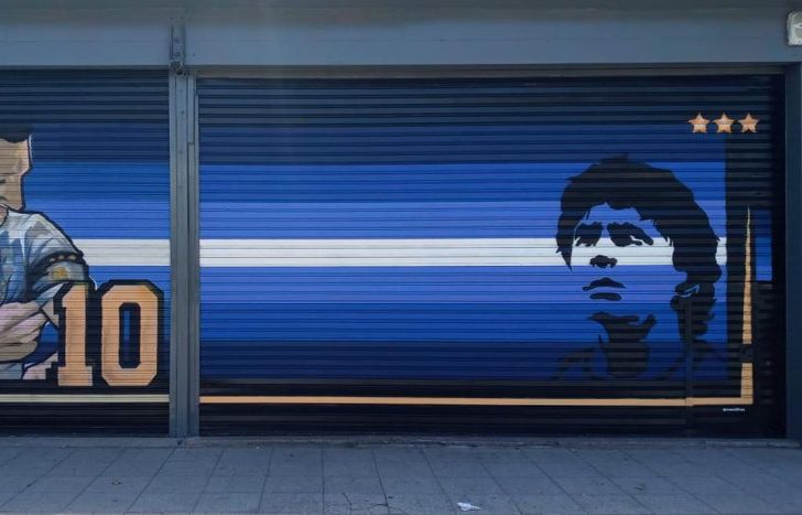 El mural ya está a disposición y a la vista de todos los vecinos.