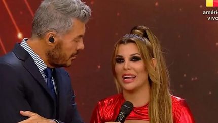 Duro momento de Charlotte Caniggia.