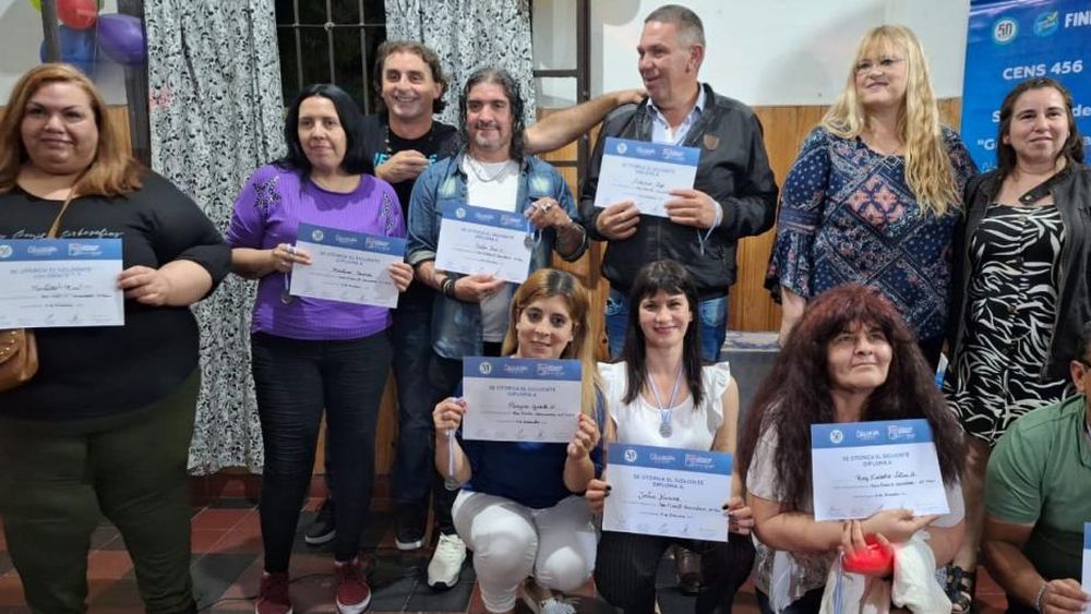 Son alumnos de dos comisiones que comenzaron a estudiar en pandemia.