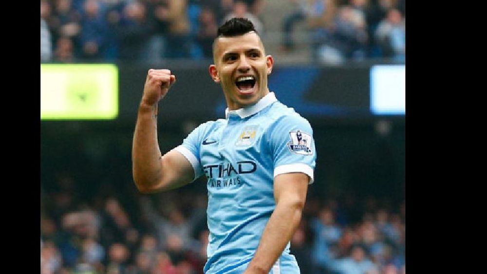 Kun Agüero podría salir del Manchester City para jugar en el Real Madrid