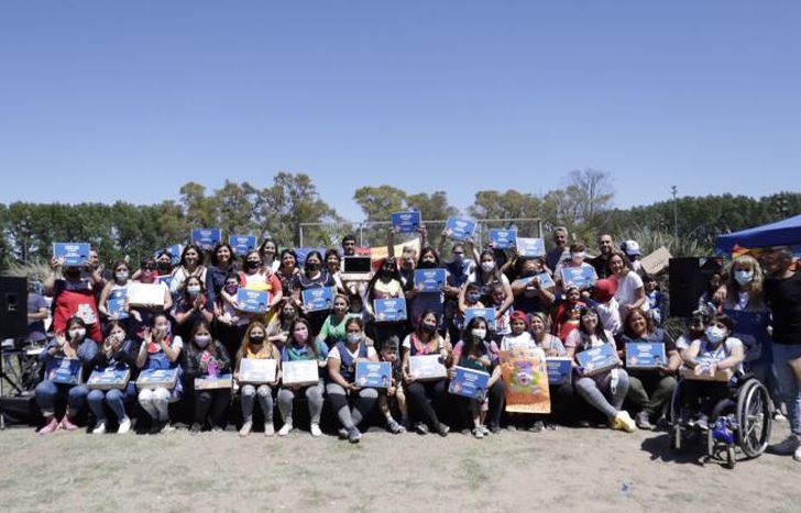 La jornada se realizó en el Parque de Lomas.