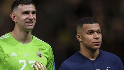 Se viralizó un video de un polémico gesto de Dibu Martínez a Kylian Mbappe en la final del mundo.